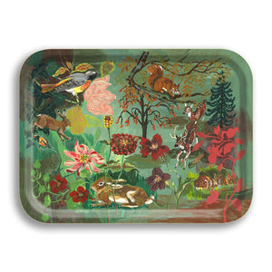 Magical Forest Birch Wood Serving Tray