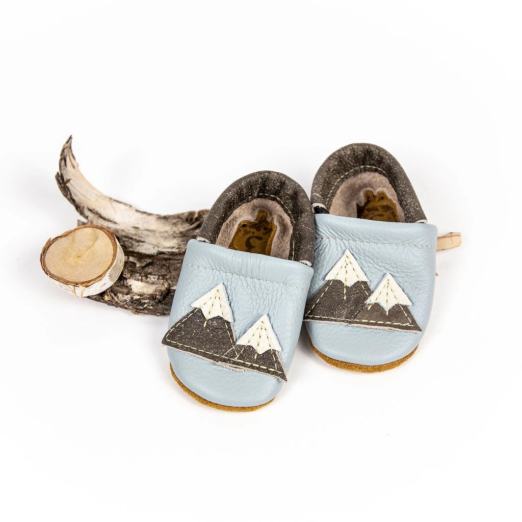 Powder Blue - Mountain Baby Shoes