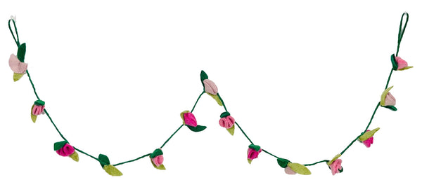 Felt Floral Garlands