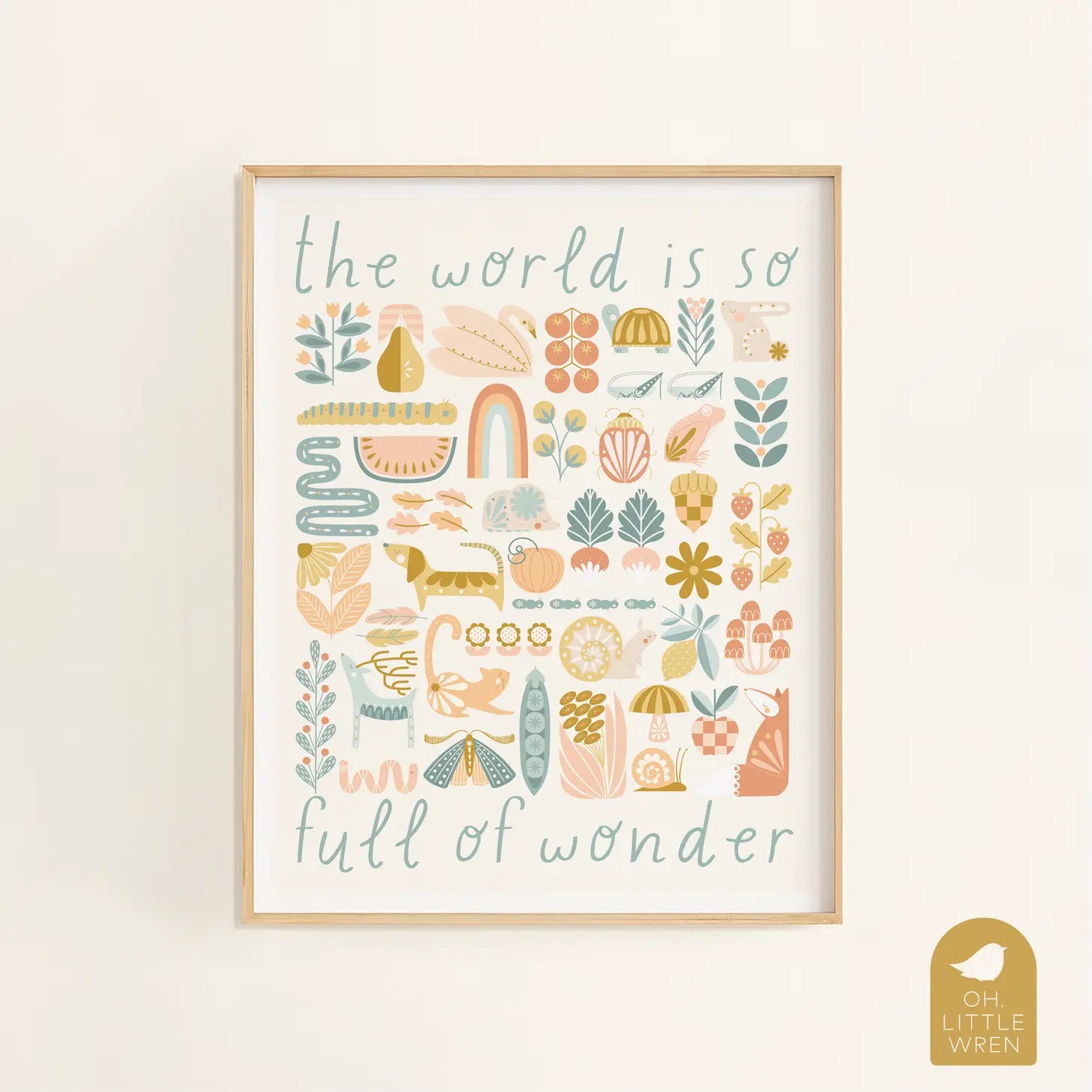 The World is so Full of Wonder Print