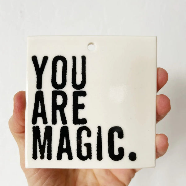 Porcelain Quote Wall Tags
