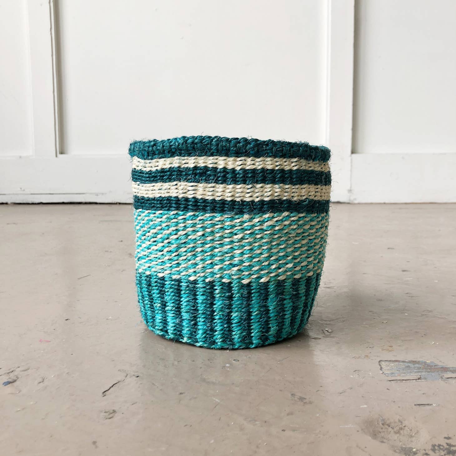 Turquoise Dream Plant Basket