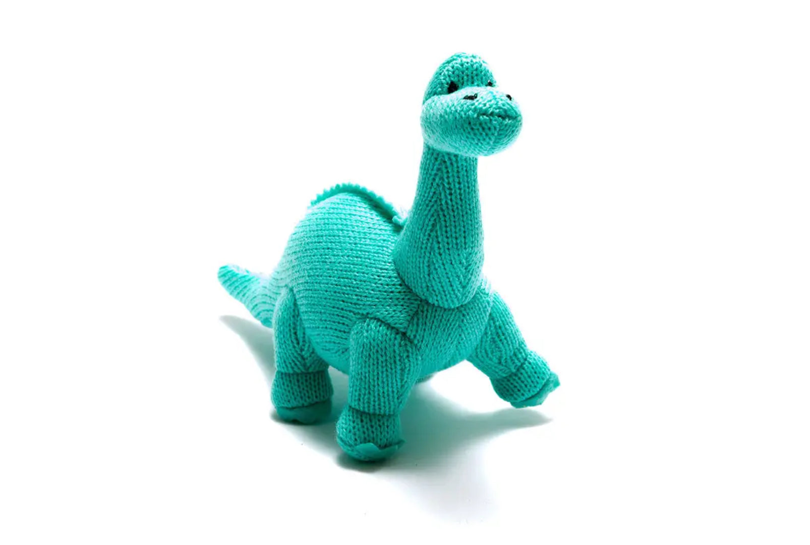 Knitted Dinosaur Rattle