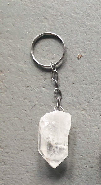 Crystal Gemstone Keychain
