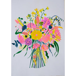 Yellows Bouquet Print
