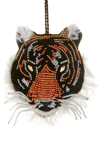 Beaded Tiger Ornament