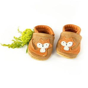 Fox Leather Baby Shoes