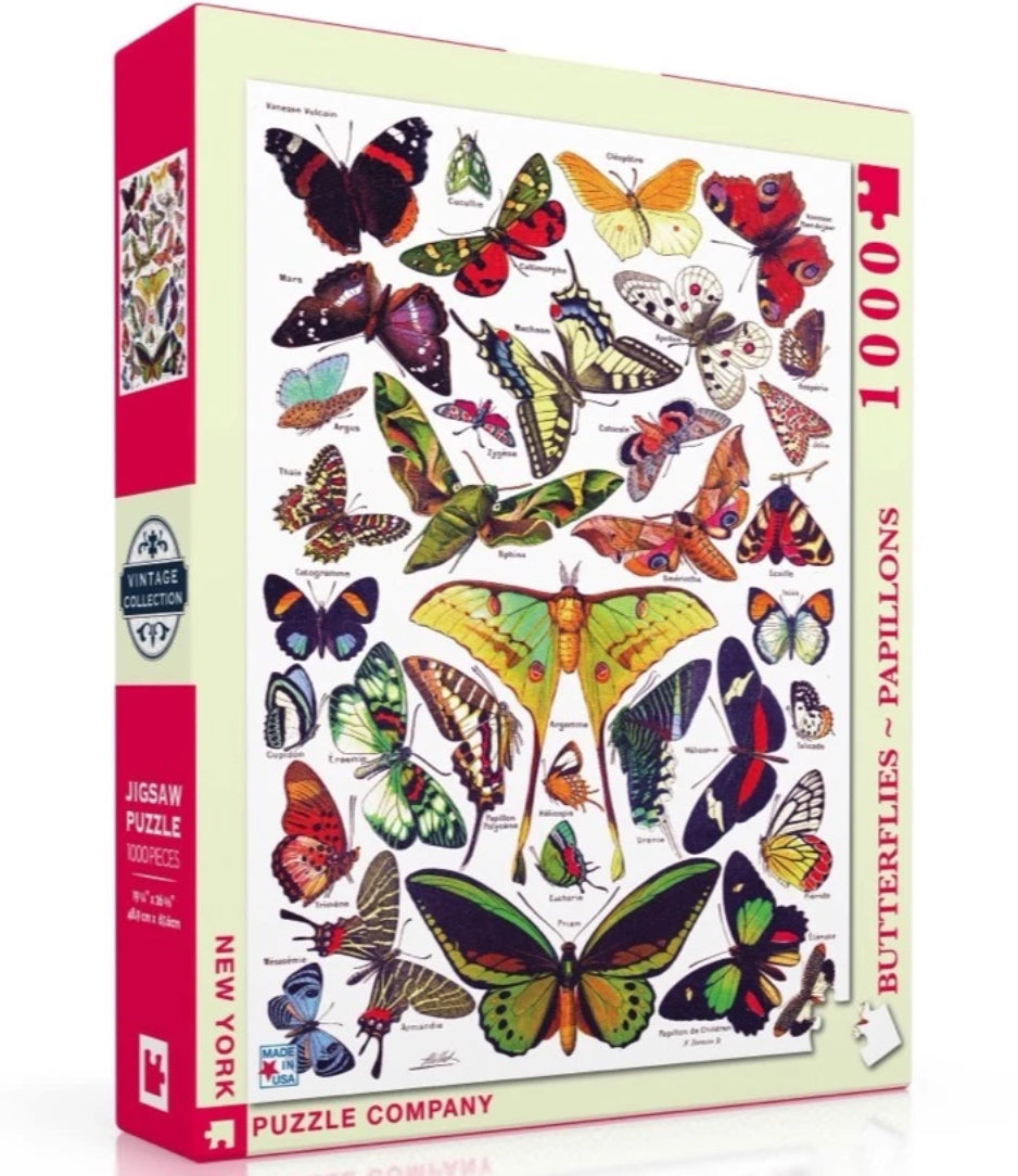 Butterflies Papillons Puzzle