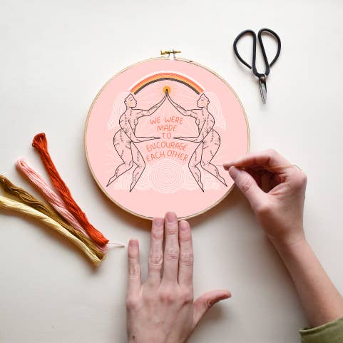 Gingiber Embroidery Kit