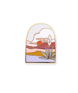 Agave Sunset Pin