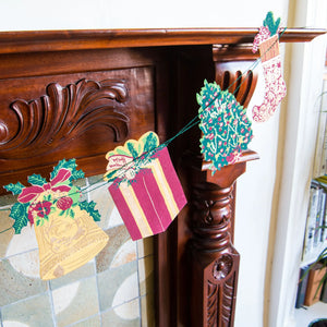 Holiday Recycled Paper Garland