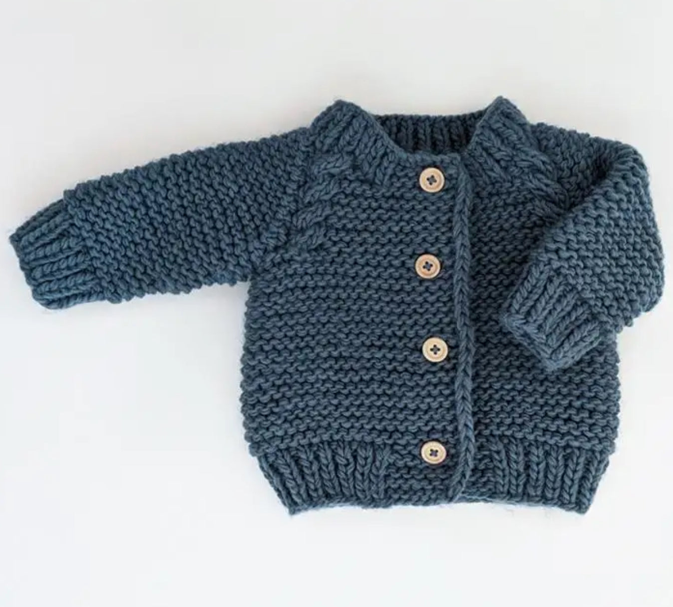 Garter Stitch Cardigan