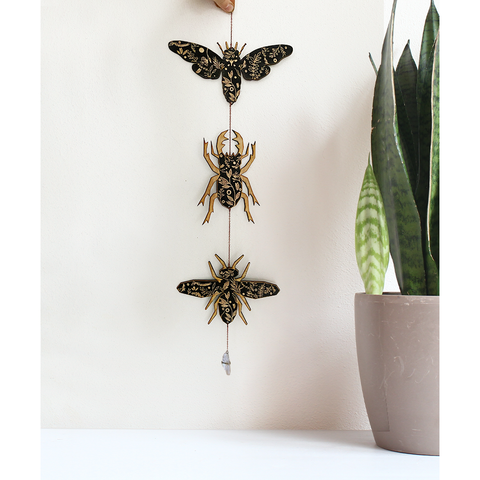 Floral Insect Garland