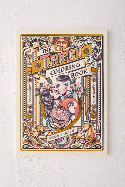 The Tarot Coloring Book By Mega Munden