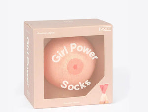 Girl Power Boob Socks