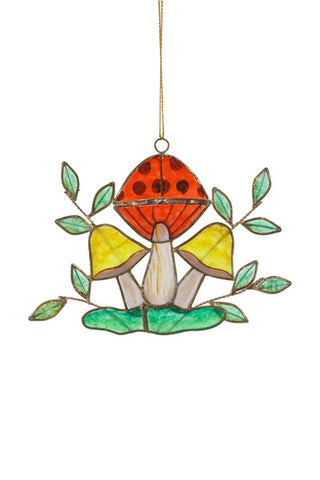 Retro Mushroom Ornament