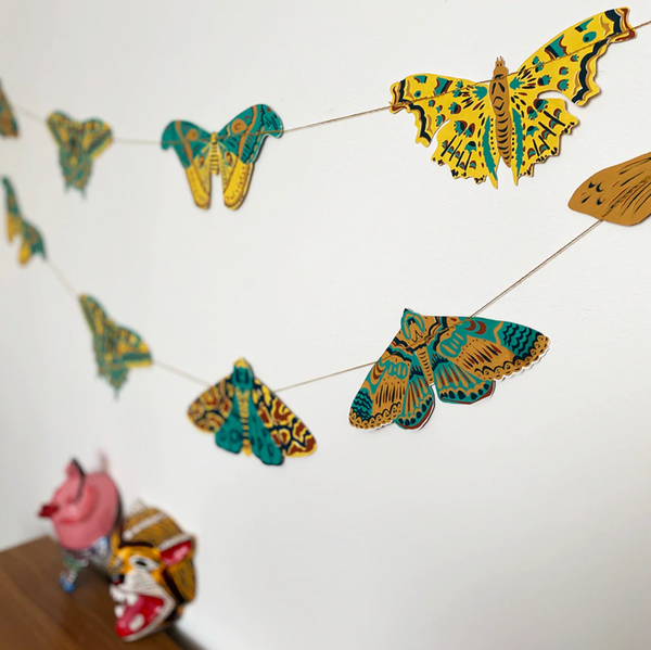 Recycled Paper Garlands
