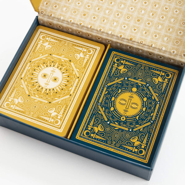 Illuminated Playing Cards - for Games & Tarot