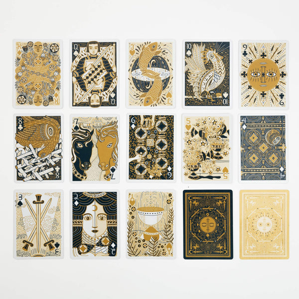 Illuminated Playing Cards - for Games & Tarot