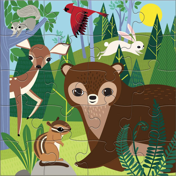Forest Night and Day Magnetic Puzzles