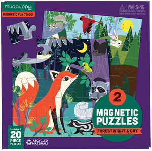 Forest Night and Day Magnetic Puzzles
