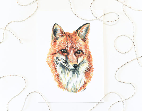 Fox 3 Art Print