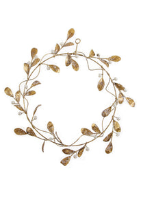 Gold Snowberry Wreath