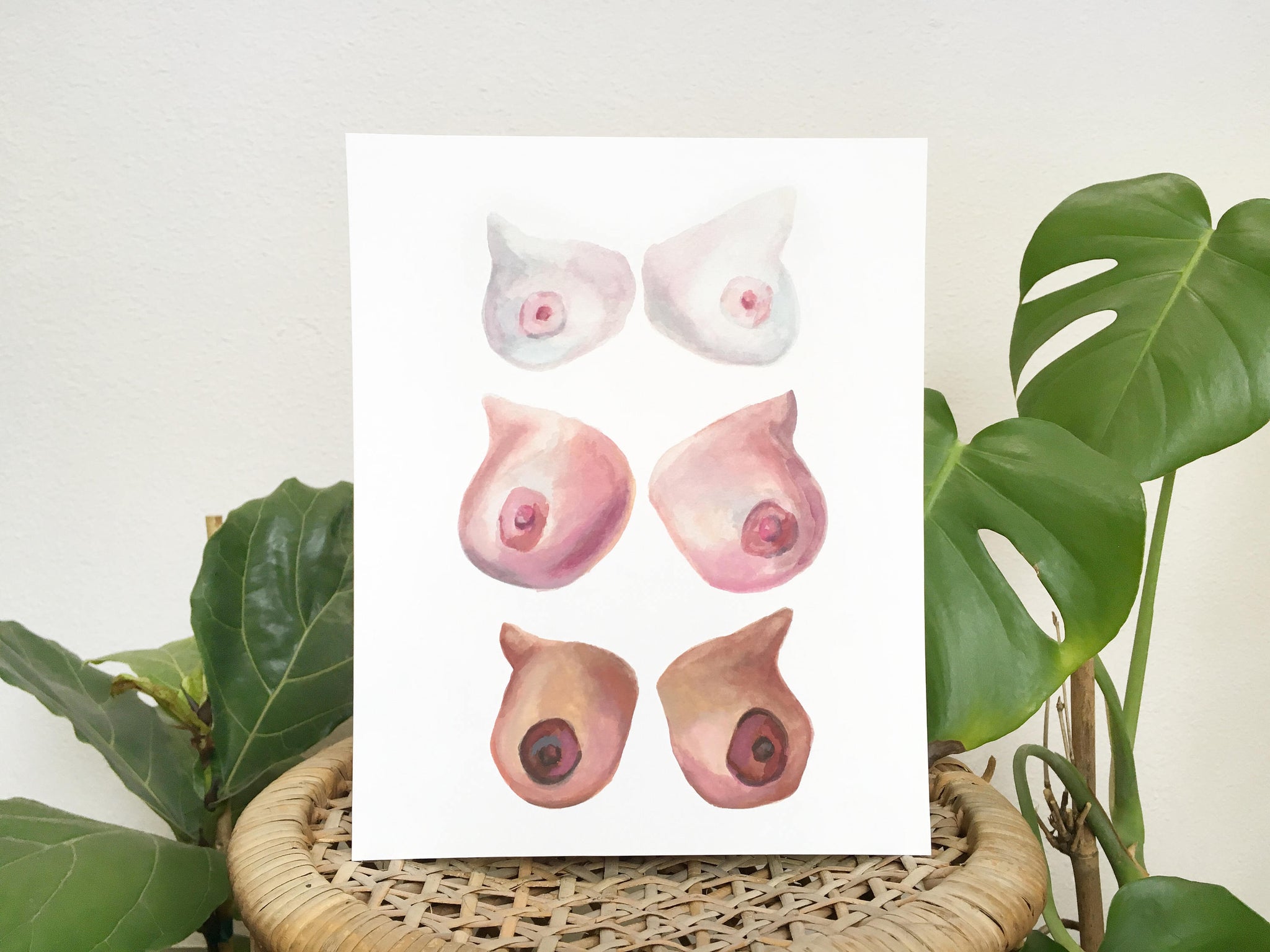 Boobs Art Print – Heartshake Studios