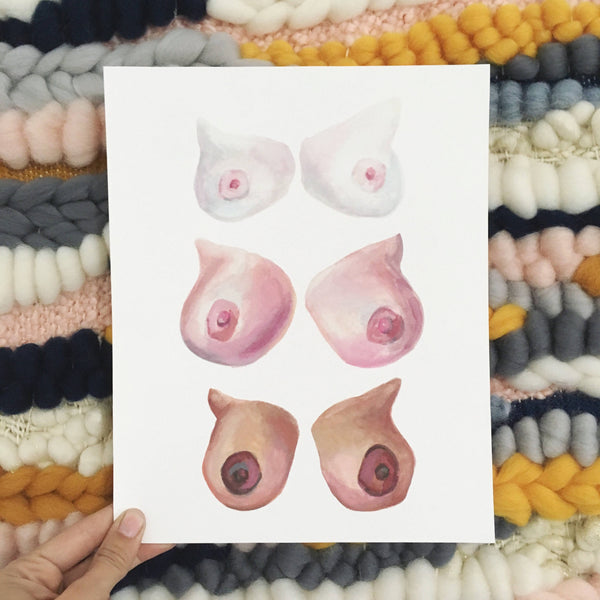 Boobs Art Print