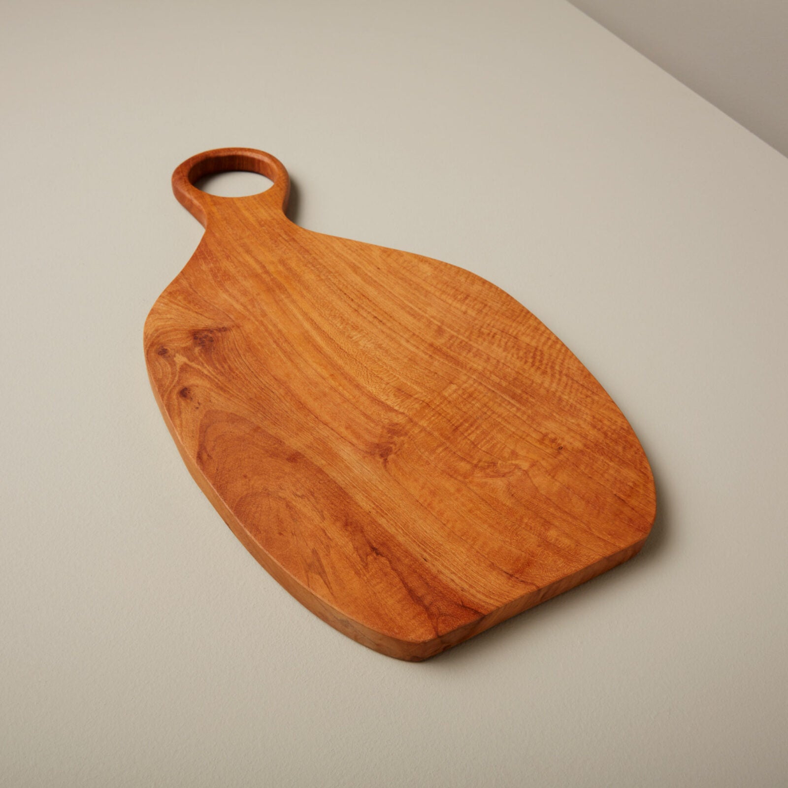 Teak Oval Board with Handle