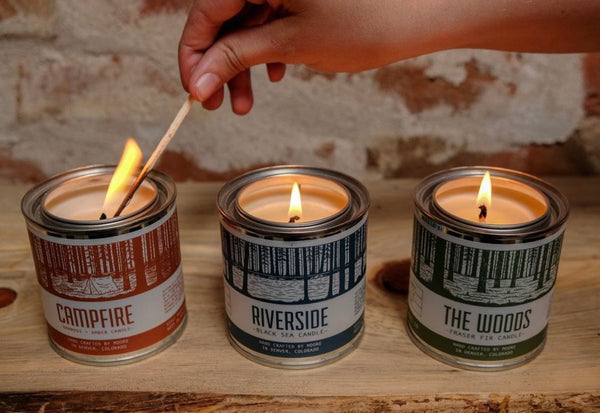 Soy Candles in Paint Tin Container