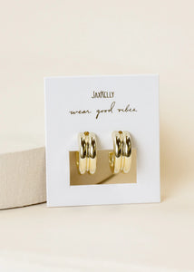 Bold Gold Hoops