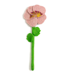 Felt Pansy Flower