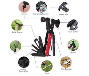 Axe Camping Multitool 15 in 1
