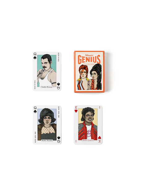 Music Genius Playing Cards