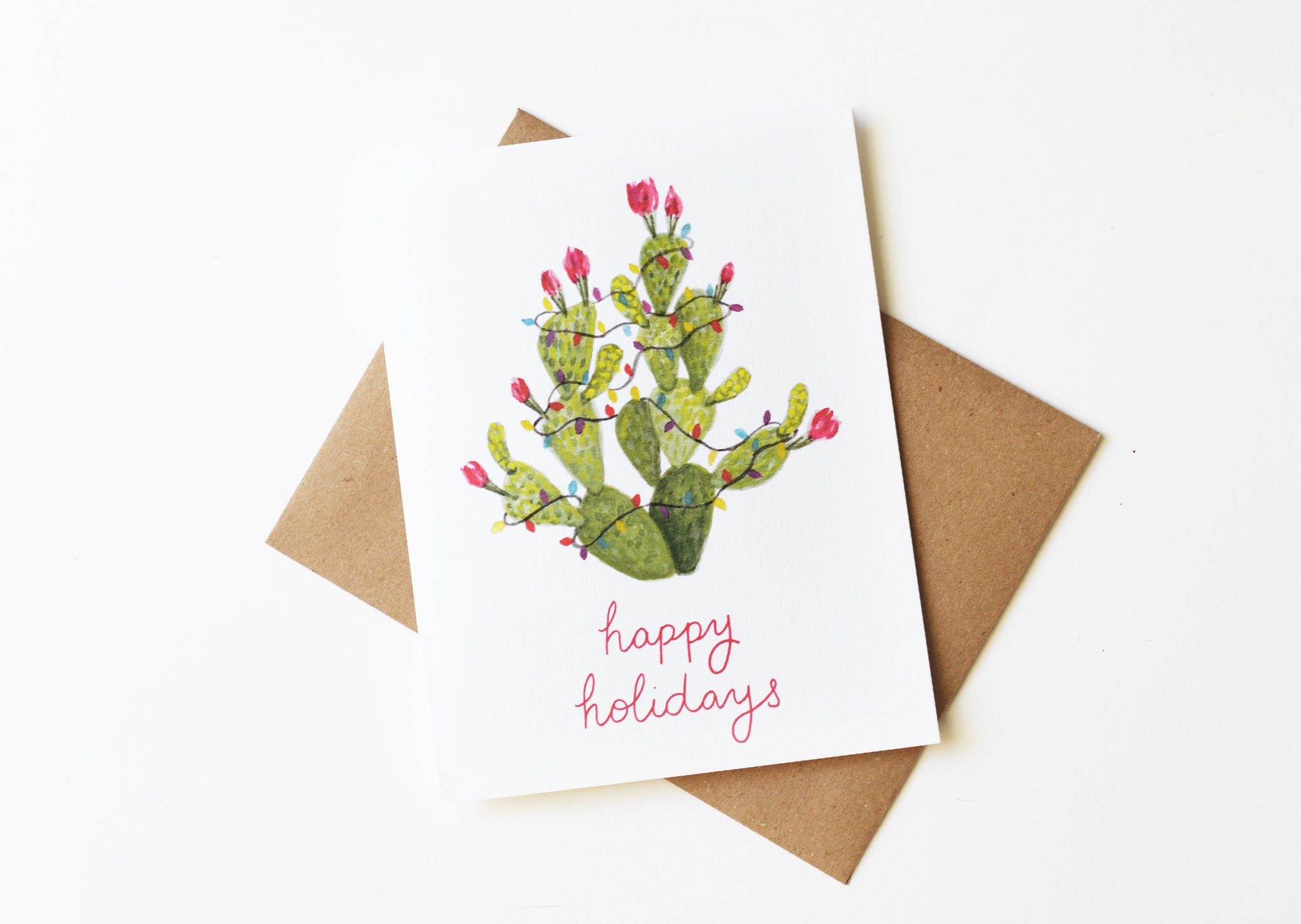 Holiday Cactus Cardl