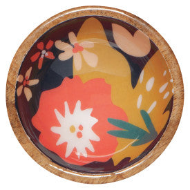 Superbloom Mango Wood Bowl